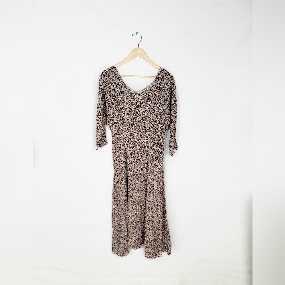 Women's Vintage Floral Print Size 7/8 Dress